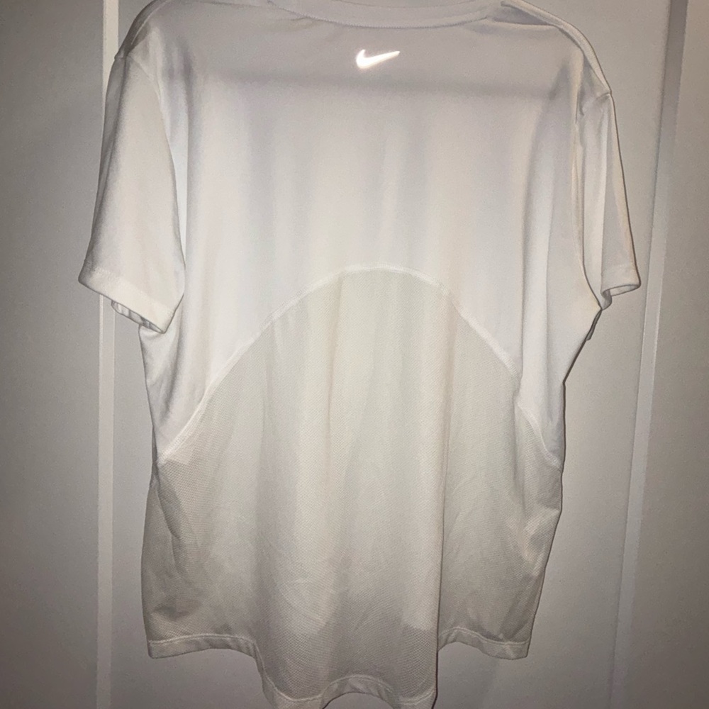 Nike White Dri-FIT Athletic Tee Womens XL